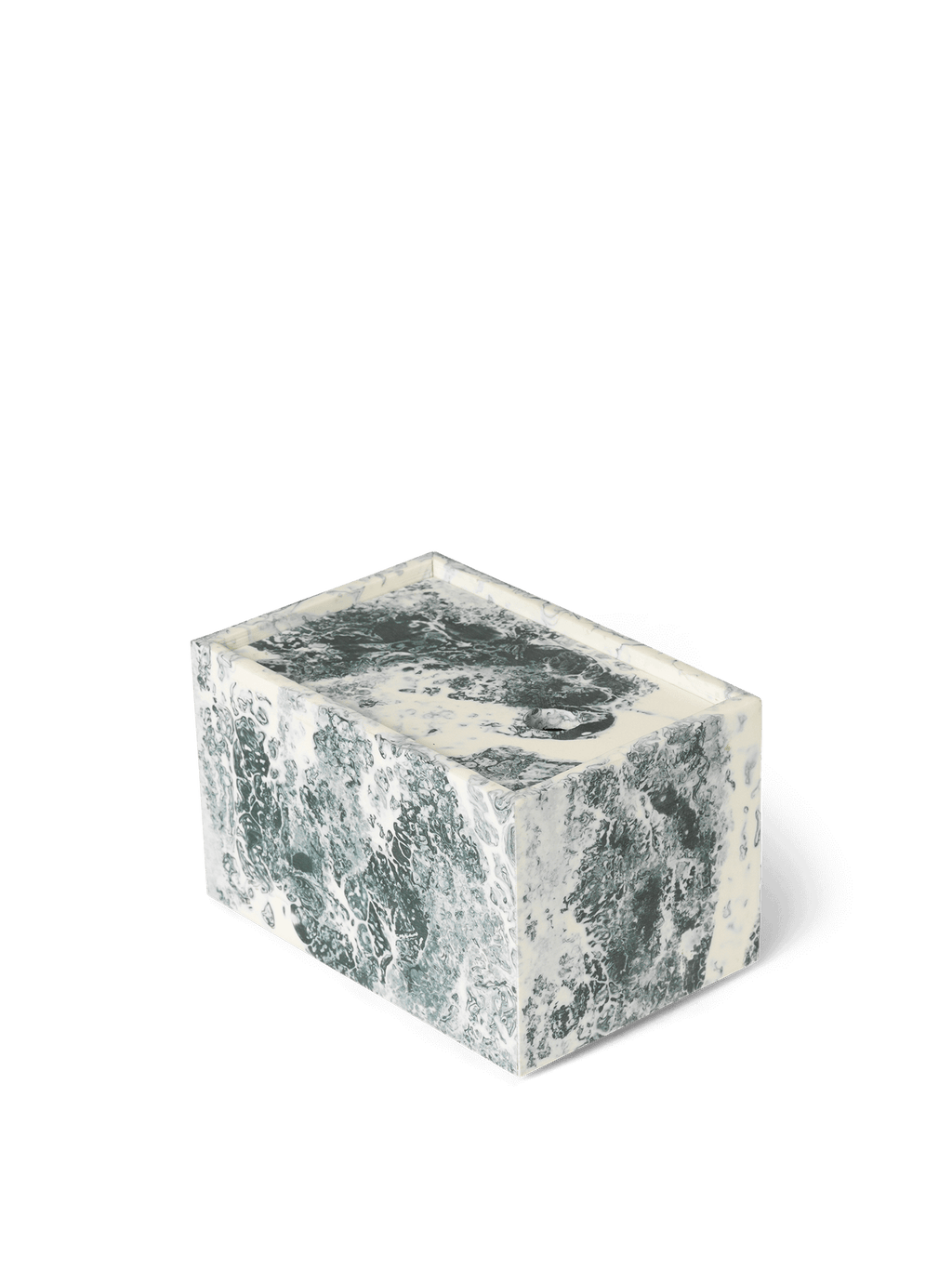 Mist Box - Emerald Off-white