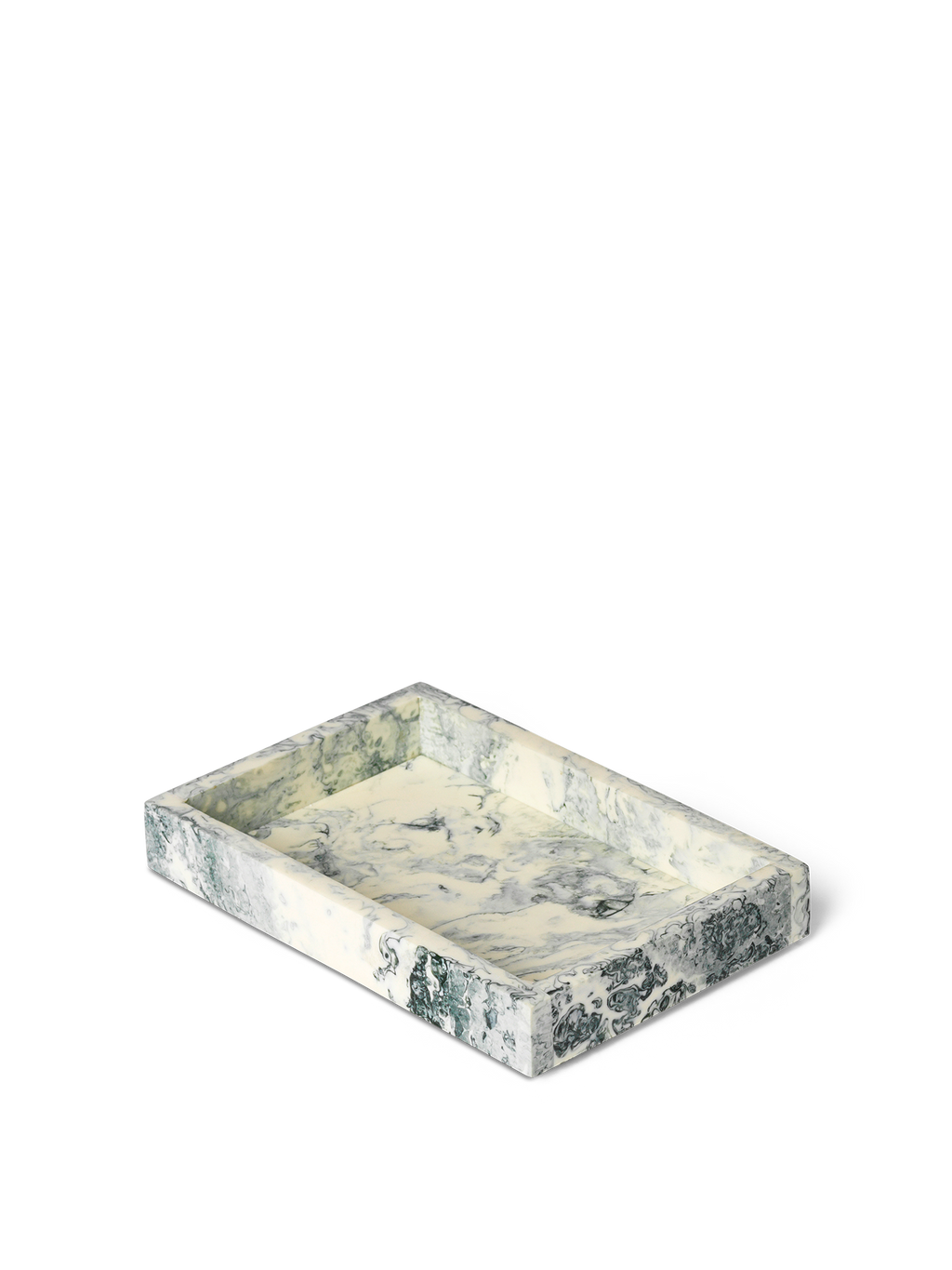 Mist Tray - Emerald Off-white