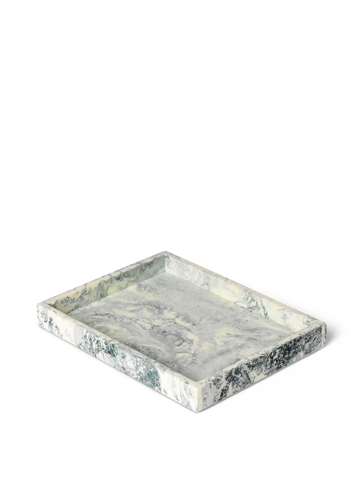 Mist Tray - Emerald Off-white